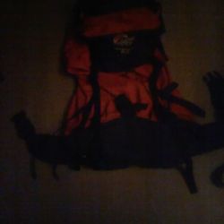 Professional Hikers Back Pack With Sleeping Bag And Mat