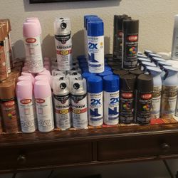 Pink,blue,sunbeam,coffee Bean Spray Paint Any 6 Cans For 20.00 