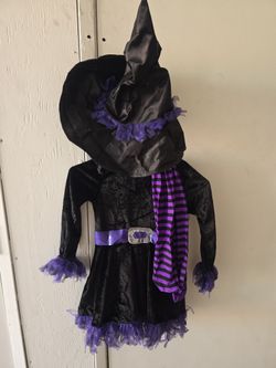 Little witch costume 3 -4 T