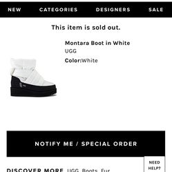 Ugg Montara Snow Boots !!!!