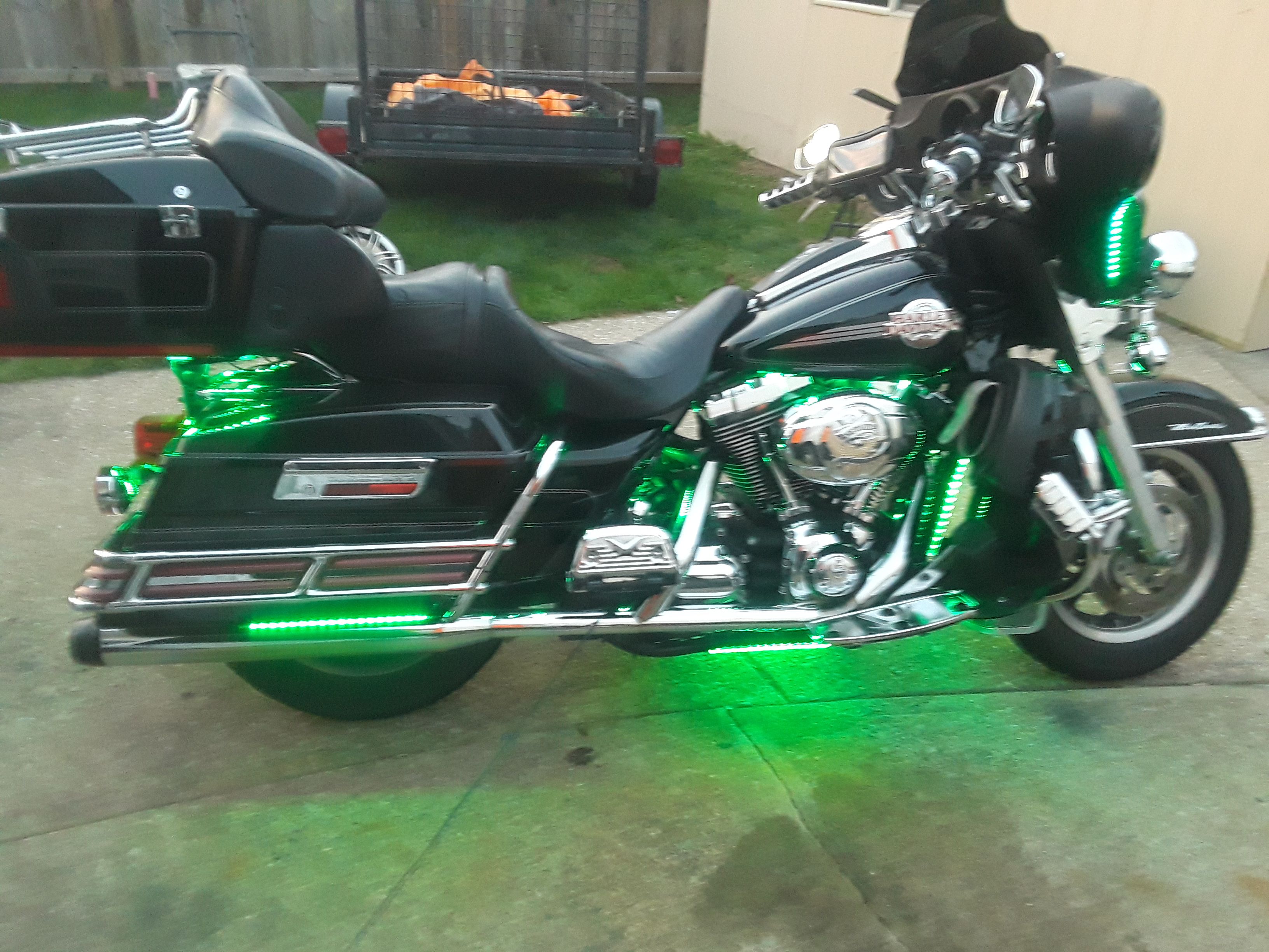 Motorcycle LED light kit