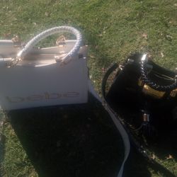 bebe X2 Purses 