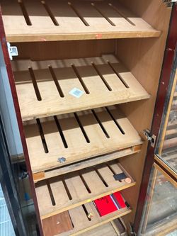 Large Commercial Cigar Humidor Cabinet