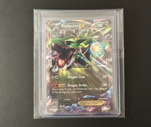 Pokemon Card Rayquaza EX Promo XY73 LP