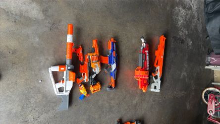 Nerf guns with bullets