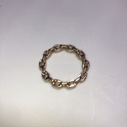 Gold Chain Ring
