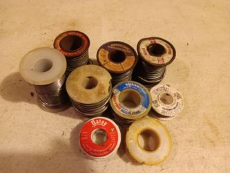 Solder rosin and acid wire