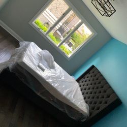 Full Size Bed Frame – $200 (Excellent Condition)