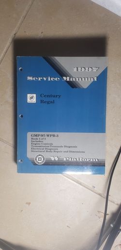 1997 Buick Century Regal Factory Service Manual