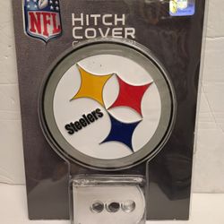 Steelers XL Hitch Cover 