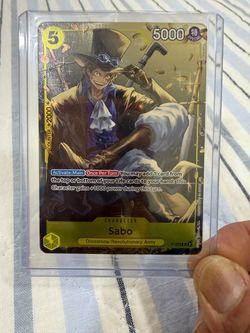 Sabo P-073 Alt Art Promo Card -  One Piece TCG English Sealed