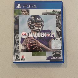 Madden 21 (PS4) Mint condition 