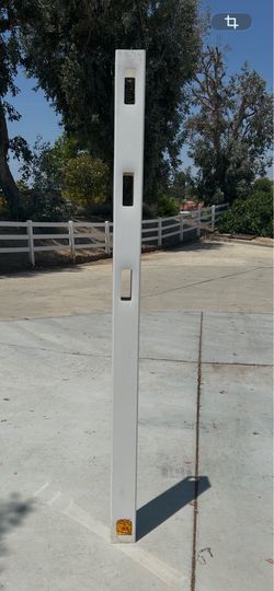 Vinyl 3 Rail line post