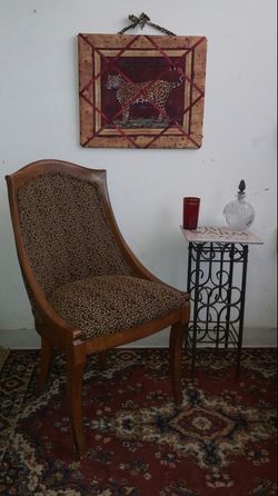 Leopard Print Chair - Very Cool