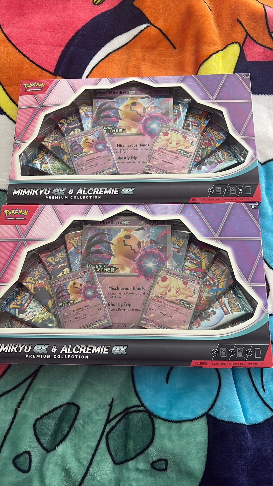 Mimikyu Ex And Alcremie Ex Premium Collection 