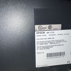 EPSON Workforce Printer WF-7710