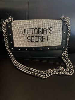 Authentic Victoria's Secret Logo Rhinestone Shoulder Crossbody Bag New With  Tags for Sale in Las Vegas, NV - OfferUp