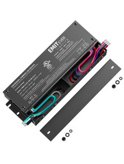 EMITEVER 150W Dimmable LED Driver 110-277V AC to 12V DC IP66 UL Listed