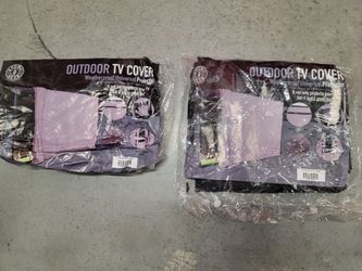 $25 for both, Lot of (2) Universal Waterproof Outdoor TV Covers