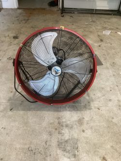New condition, large shop fan