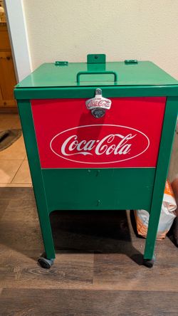 Glascock Coca-Cola cooler