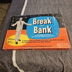 1955 Break The Bank Board Game