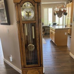 German Howard Miller Grandfather Clock 