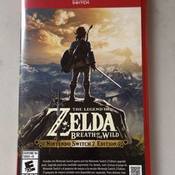 Nintendo Switch 2 Zelda Breath Of The Wilde 