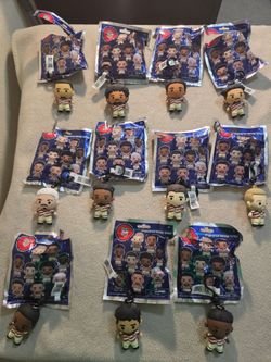 Monogram U.S.A. Soccer Team Bag Clips (COMPLETE set of 11)