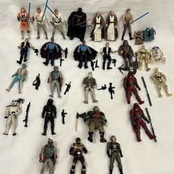 27 90’s Power of the Force action figures