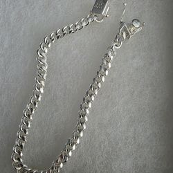 Silver Bracelet Box Lock