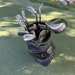 Golf Clubs & Nike Bag 