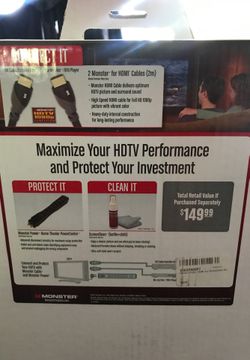 Monster dual hdmi performance kit