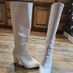 Knee High Heel Boots