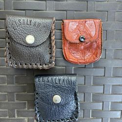 Assorted Leather Coin Pouches