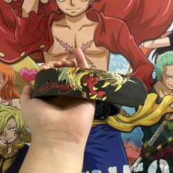 Ed Hardy Dragon & Tiger Black Reversible Belt