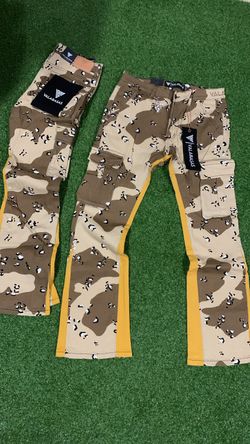 Valabasas Camo Flared Jeans