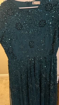Modest beaded dresses