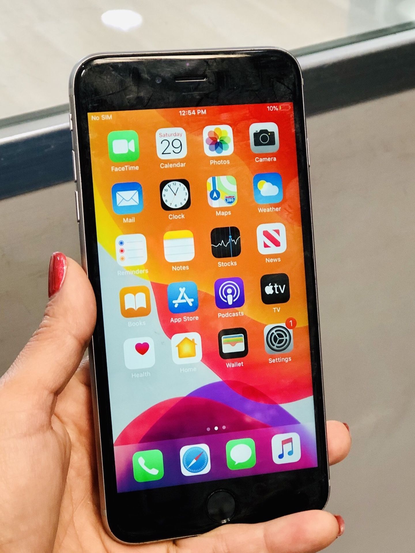 Factory Unlocked iPhone 6s plus 16gb store warranty