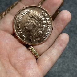 Indian .1 Cent 1oz Copper 