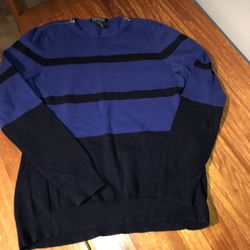 Ralph Lauren Size Large Zippers Sweater