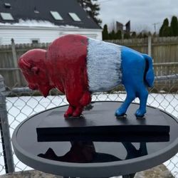 The Red White And Blue Buffalo 