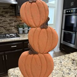 Pumpkin Decor Wood.  