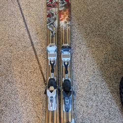 K2 Kung Fujas Skis. 