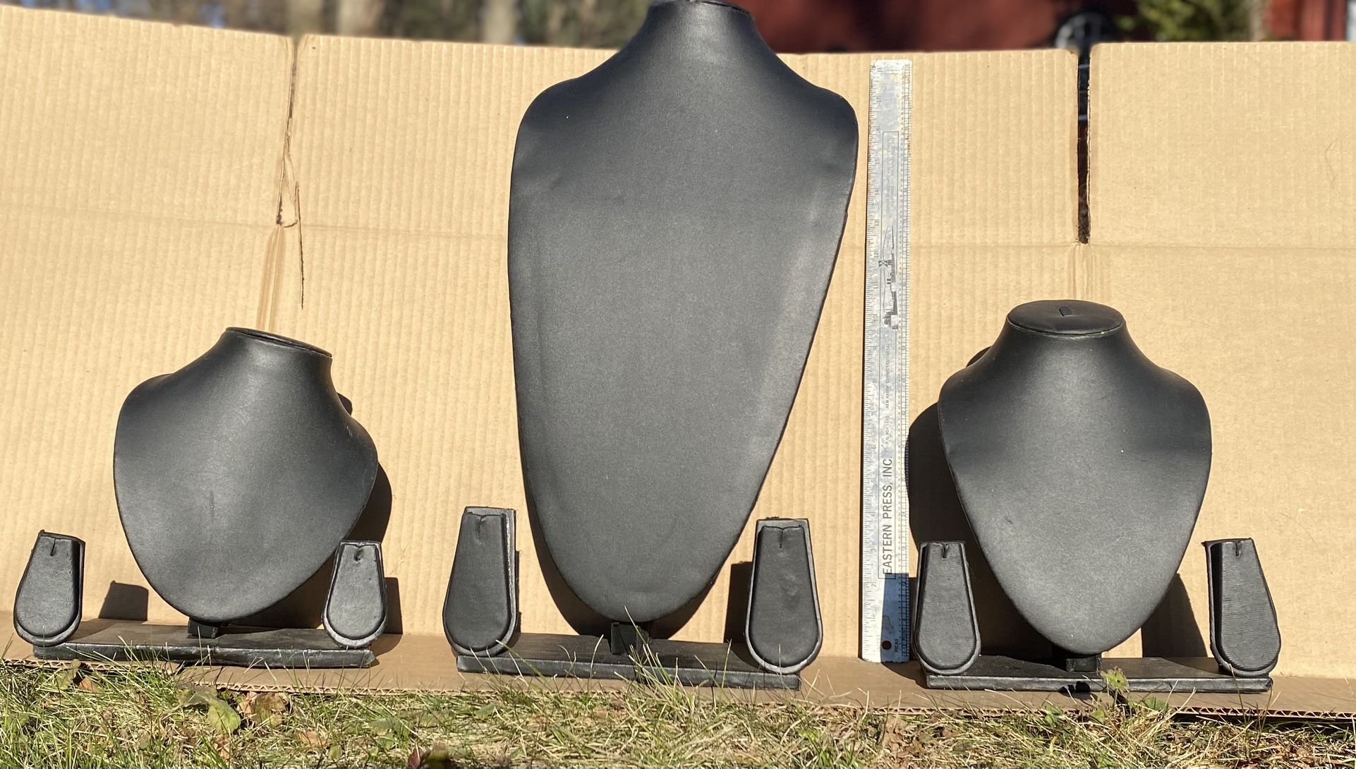 Neckline Mannequin Forms: Three Sizes Multiple Examples $15 to $10 each