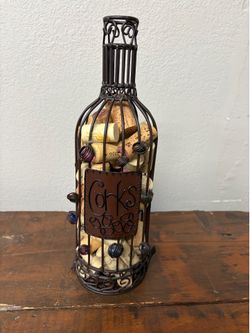 Wine Cork Holder with 55 corks