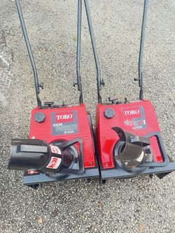 Toro Powerlite 16” 2-cycle Snowblower With New Paddles 2-cycle $180 Each 