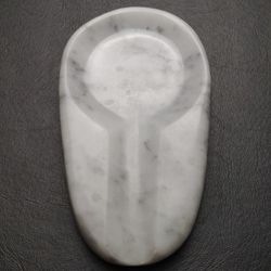 French Marble Kitchen Spoon Rest Utensil Rest