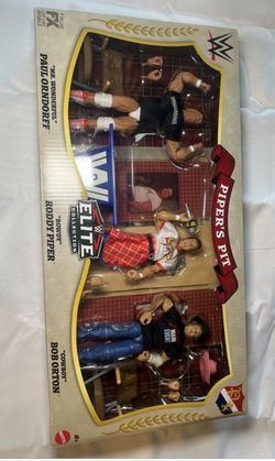 WWE Elite Collection Piper's Pit Figure Set