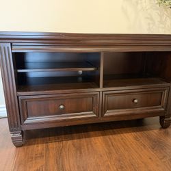Solid Wood Entertainment Center